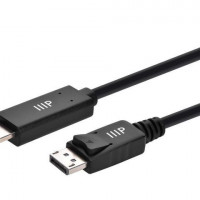 Monoprice 44345 MONOPRICE DISPLAYPORT 1.4 TO 8K HDMI CABLE_ 8K 60HZ_ 30AWG_ 10FT