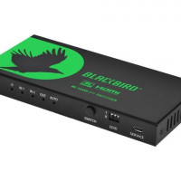 Monoprice 44435 BLACKBIRD 8K60 2X1 SWITCH WITH AUDIO EXTRACTION_ HDMI 2.1_ HDCP 2.3