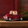 LED Snow Globe Truck with Santa 11.25