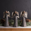 Wood Framed Christmas Carol Sentiment Wall Sign (Set of 2)