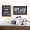 Wood Laundry Sentiment Sign 15