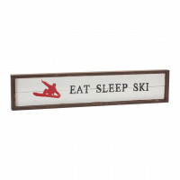 Eat Sleep Ski Sign 23