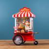LED Snow Globe Santa's Candy Stand 10.75