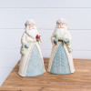 Winter Santa Figurine (Set of 2)