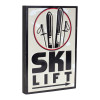 Ski Lift Lodge Sign 15.75