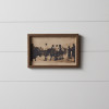 Vintage Ski Race Wall Decor 11.75