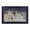 Vintage Ski Jump Wall Decor 11.75