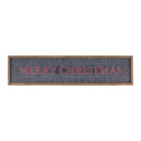 Ornate Metal Merry Christmas Sign 34