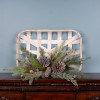 Pine Cone Wood Wall Hanging 20.5