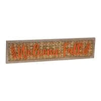 Woven Welcome Fall Sign 32