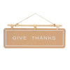 Hanging Fall Sentiment Sign (Set of 2)