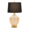 Textured Glass Lamp 28.5