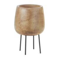 Wood Planter with Stand 12