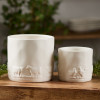 Ceramic Farm Animal Planter (Set of 2)