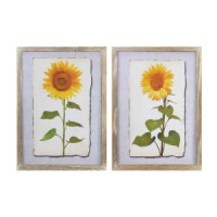 Framed Sunflower Print (Set of 2)