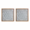 Framed Paper Mache Wall Art 19.5