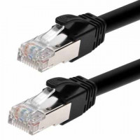 Monoprice 44678 MONOPRICE CAT6A 100FT BLACK POE PATCH CABLE_ 100W_ POE ++ (IEEE 802.3AF/AT/BT)_