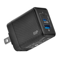 Monoprice 44679 MONOPRICE COMPACT 2 PORT 45W GAN CHARGER WITH USB C & USB A PORTS: FOR LAPTOPS,
