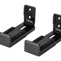 Monoprice 44898 MONOPRICE SOUNDBAR WALL MOUNT BRACKETS DEPTH ADJUSTABLE FITS MOST SOUNDBARS UP T