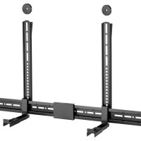 Monoprice 44899 MONOPRICE HEAVY DUTY UNIVERSAL SOUND BAR MOUNT BRACKET ABOVE OR UNDER TV EXTENDS