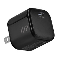 Monoprice 44908 MONOPRICE 45W USB-C MINI CUBIC GAN CHARGER BLACK