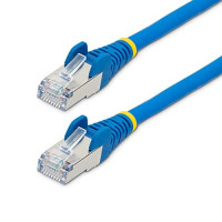 Startech NLBL-50F-CAT6A-PATCH 50FT BLUE CAT6A ETHERNET CABLE, SNAGLESS RJ45, 10G, 100W POE, S/FTP, LSZH, 27AWG