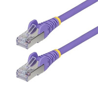 Startech NLPL-50F-CAT6A-PATCH 50FT PURPLE CAT6A ETHERNET CABLE, SNAGLESS RJ45, 10G, 100W POE, S/FTP, LSZH, 27A