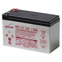 Dantona Indust LEAD-12-7 ENERSYS 12 VOLT 7AH SEALED LEAD ACID BATTERY FOE EMERGENCY LIGHTIN