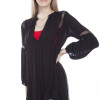Scully Women Cotton Mini Dress & Tunic, Black - Extra Small