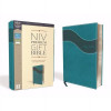 Zondervan NIV Premium Gift Bible Leathersoft - Comfort Print Turquoise