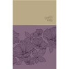 Zondervan NIV Beautiful Word Coloring Bible Large Print Imitation Leather - Purple & Tan
