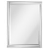 Empire Art Direct Moderno Stepped Beveled Rectangle Wall Mirror