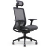 Lorell Hiback Mesh Headrest Chair