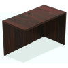 Lorell 48 in.Top 1.5 in. Laminate Desking - Mahogany