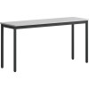 Lorell 60 x 18 in. Utility Table Gray