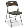 Lorell Translucent Folding Chairs Clear - 31 x 19.8 x 18.3 in.