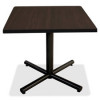 Lorell Hospitality Espresso Laminate Square Tabletop