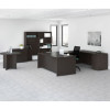 Lorell Prominence 2.0 Laminate Desking - Espresso