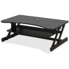 Lorell 16 x 17 x 24 in. Deluxe Adjustable Desk Riser -Black