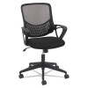 OIF OIF Modern Mesh Task Chair Fixed Triangle Arms Black