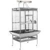 Prevue Pet Products 30 in. x 22 in. x 63 in. Wrought Iron Select Cage - Pewter
