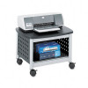 Safco Scoot Underdesk Printer Stand in Black