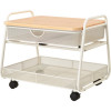 Safco Onyx Under Desk Machine Stand White