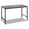 Safco 45.5 x 23.5 x 29.5 in. Safco Simple Work Desk Gray