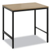 Safco 30.5 x 23.2 x 29.5 in. Safco Simple Study Desk Walnut