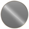 Urban Trends Collection Metal Round Wall Mirror Metallic Finish Champagne