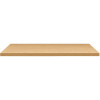 The HON 36 x 36 x 1.13 in. Between Laminate Square Table Top Natural Maple