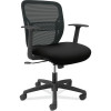 HON Gateway Fixed Arms Task Chair - Black Frame - 38.3 x 25.8 x 25.8 in.