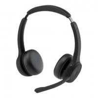 Cisco HS-WL-722-BUNA-C 722 WIRELESS DUAL ON-EAR HEADSET USB-A BUNDLE-CARBON BLACK