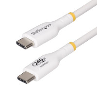 Startech USB2EPR3FW 3FT WHITE USB-C CHARGING CABLE, USB-IF CERTIFIED USB C CABLE, 240W PD EPR, USB 2